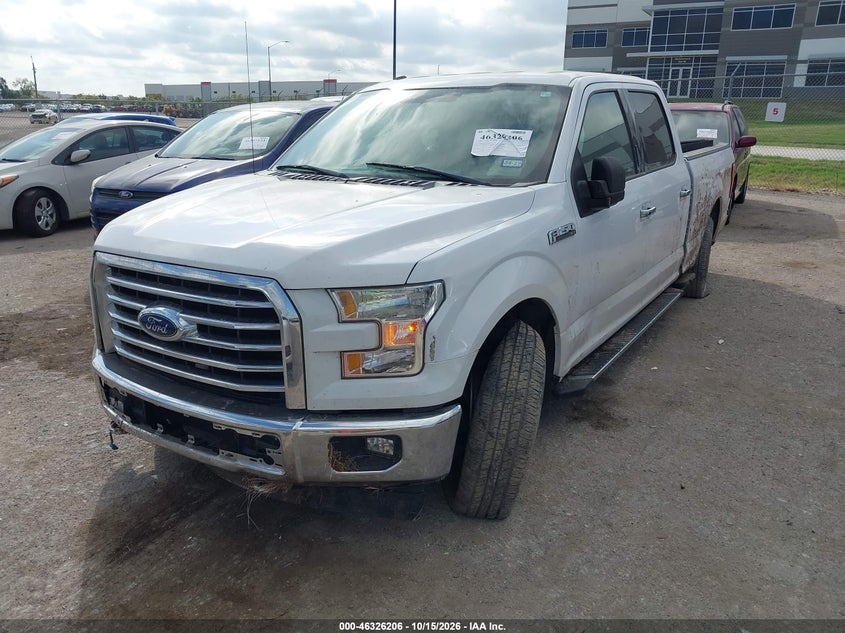 Vin: 1ftfw1ef7hke39644, lot: 46826458, ford f-150 xlt 20172