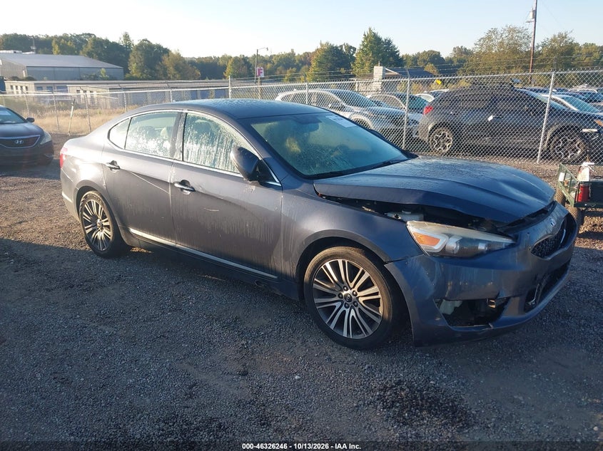 Vin: knaln4d7xe5145776, lot: 46826500, kia cadenza premium 20141