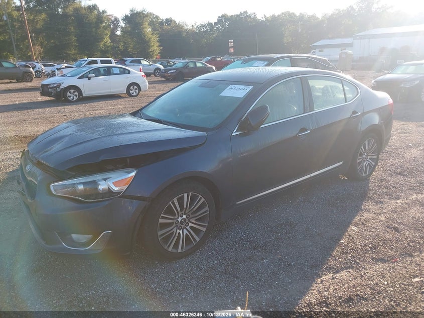 Vin: knaln4d7xe5145776, lot: 46826500, kia cadenza premium 20142