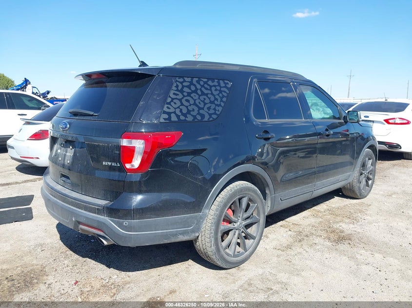 Vin: 1fm5k7d89jgc41102, lot: 46826503, ford explorer xlt 20184
