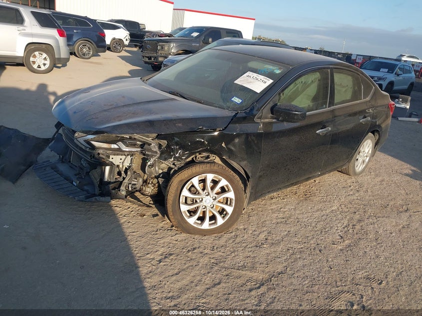 Vin: 3n1ab7ap0kl612081, lot: 46826511, nissan sentra sv 20192