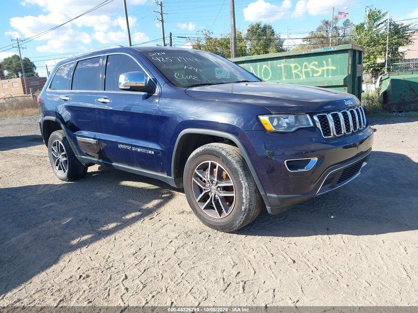 Vin: 1c4rjfbg5jc327155, lot: 46826552, jeep grand cherokee limited 4x4 2018 img_1