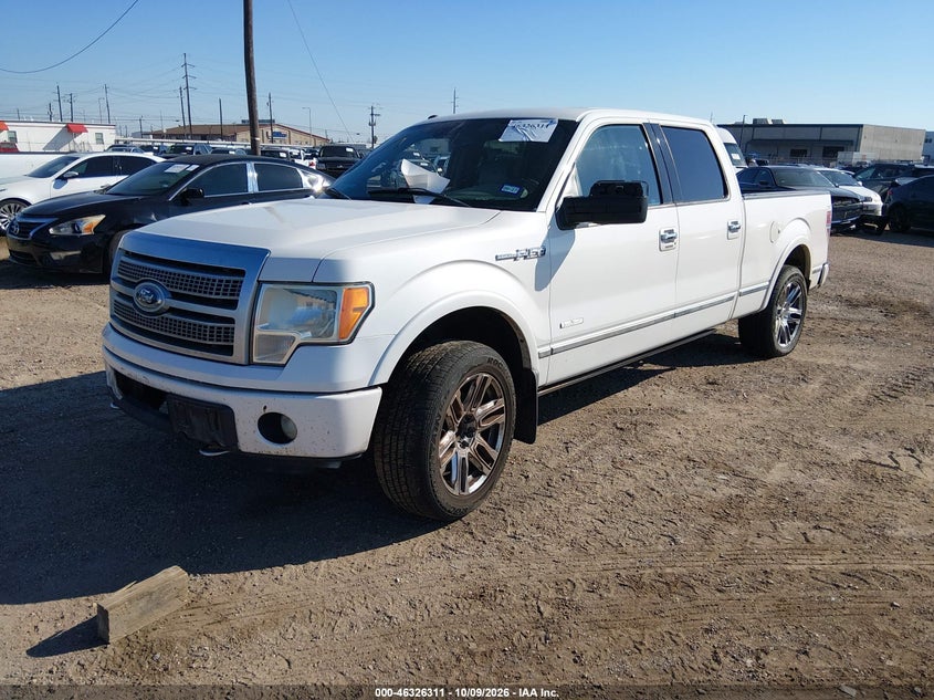 Vin: 1ftfw1etxcfa50312, lot: 46826564, ford f-150 platinum 20122