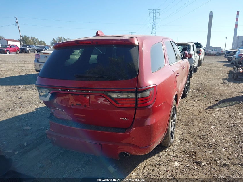 Vin: 1c4sdjct6hc797261, lot: 46826569, dodge durango r/t awd 20174