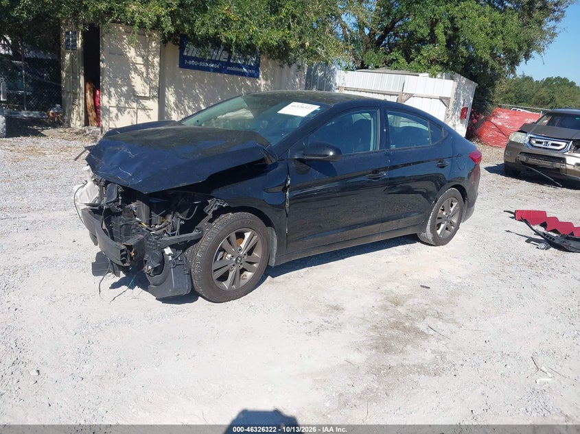 Vin: 5npd84lf7jh391573, lot: 46826575, hyundai elantra sel 20182
