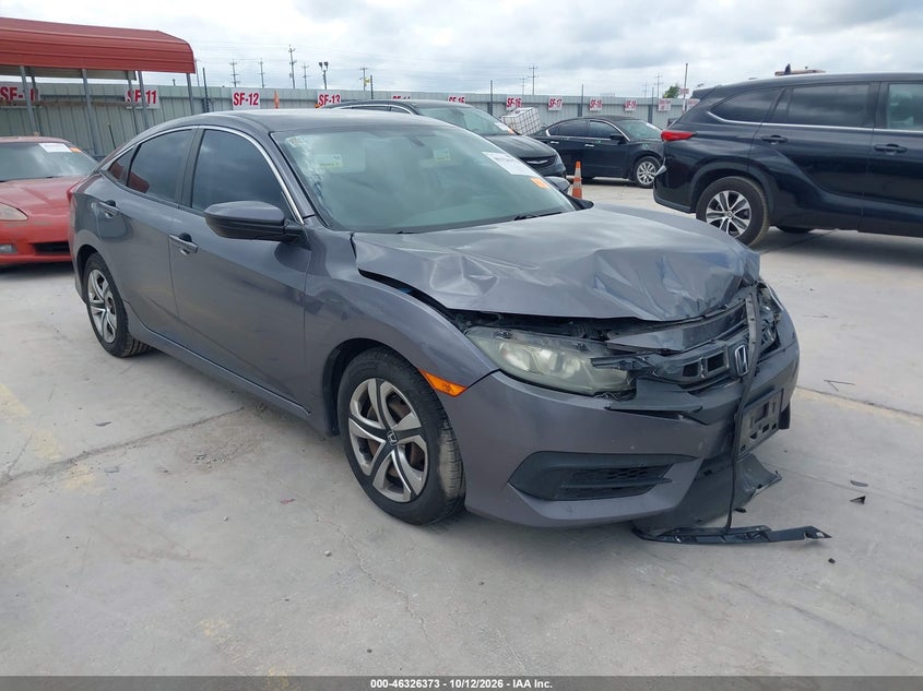 Vin: 19xfc2f5xge006941, lot: 46826626, honda civic lx 2016 img_1