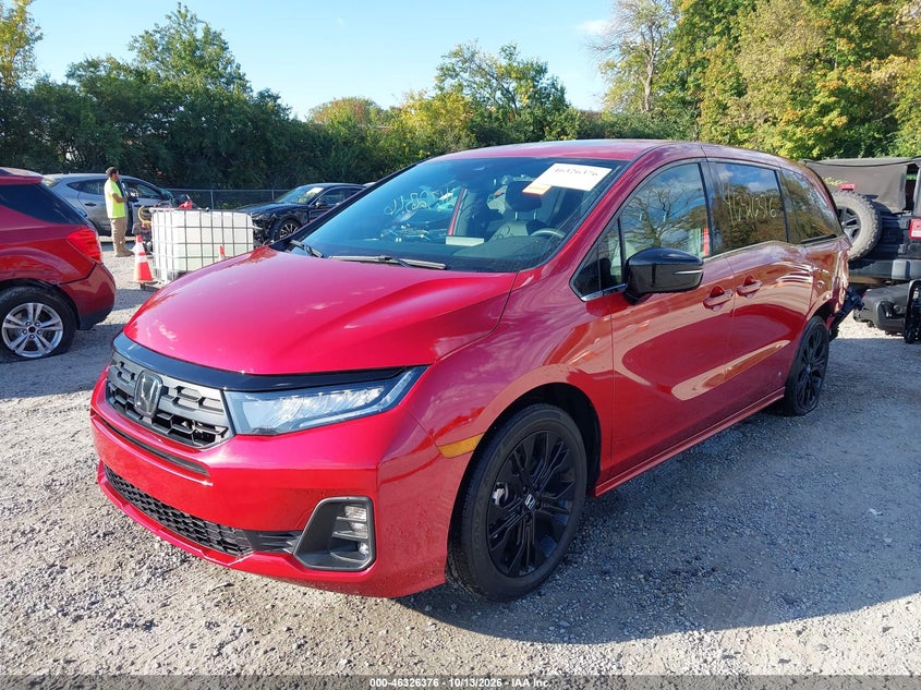 Vin: 5fnrl6h72tb018671, lot: 46826629, honda odyssey sport-l 20262