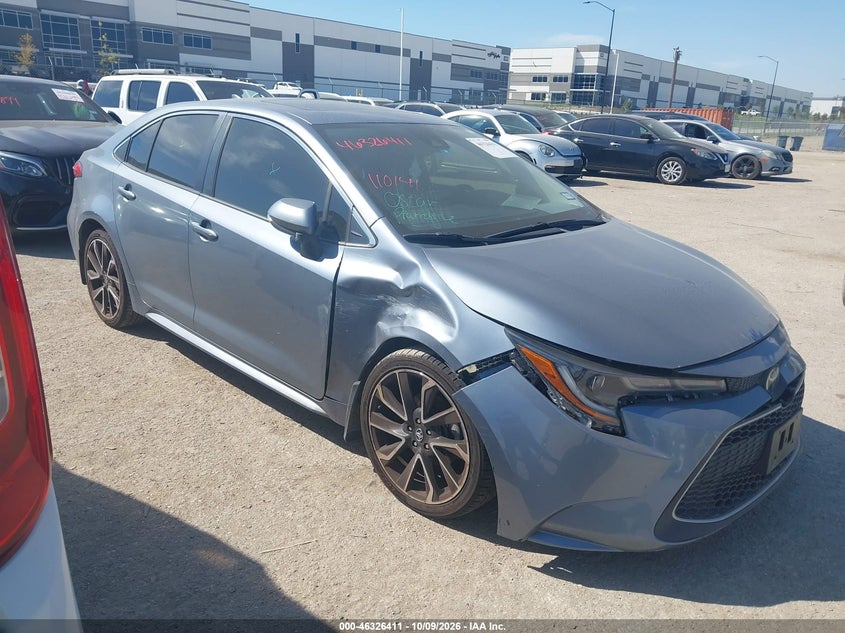 Vin: jtdfprae5lj071892, lot: 46826664, toyota corolla xle 20201