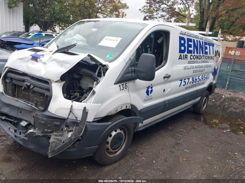 Vin: 1ftbr1y8xlka23633, lot: 46826671, ford transit-250 20202