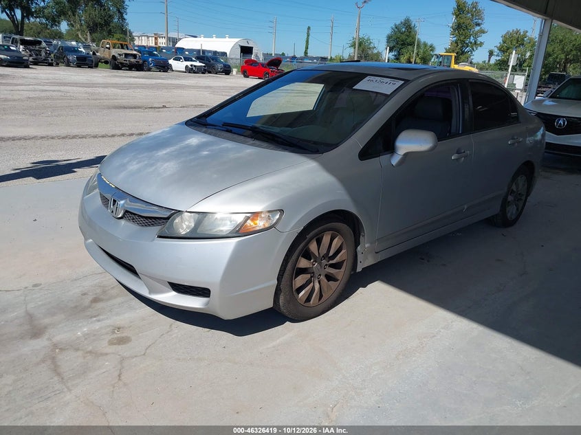 Vin: 2hgfa1f90bh516684, lot: 46826672, honda civic ex-l 20112