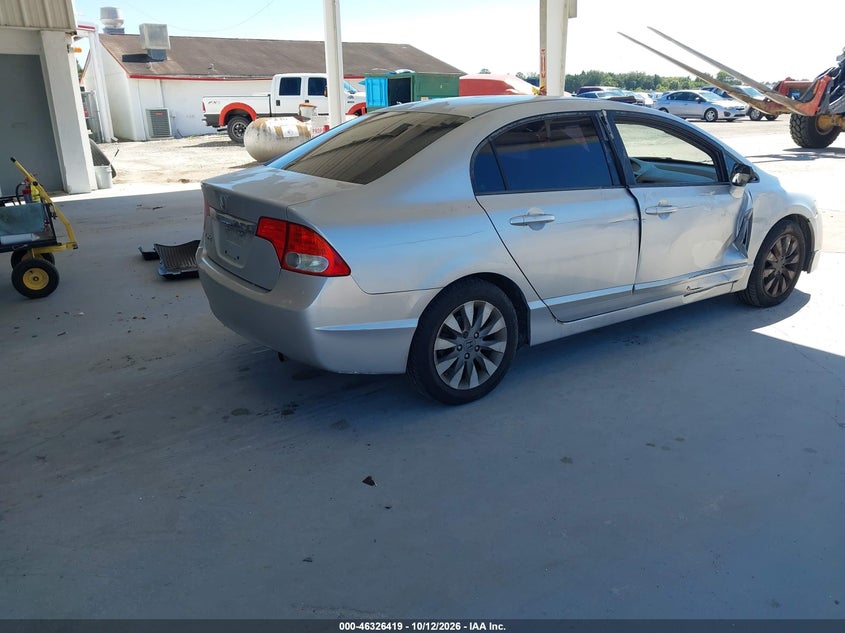 Vin: 2hgfa1f90bh516684, lot: 46826672, honda civic ex-l 20114
