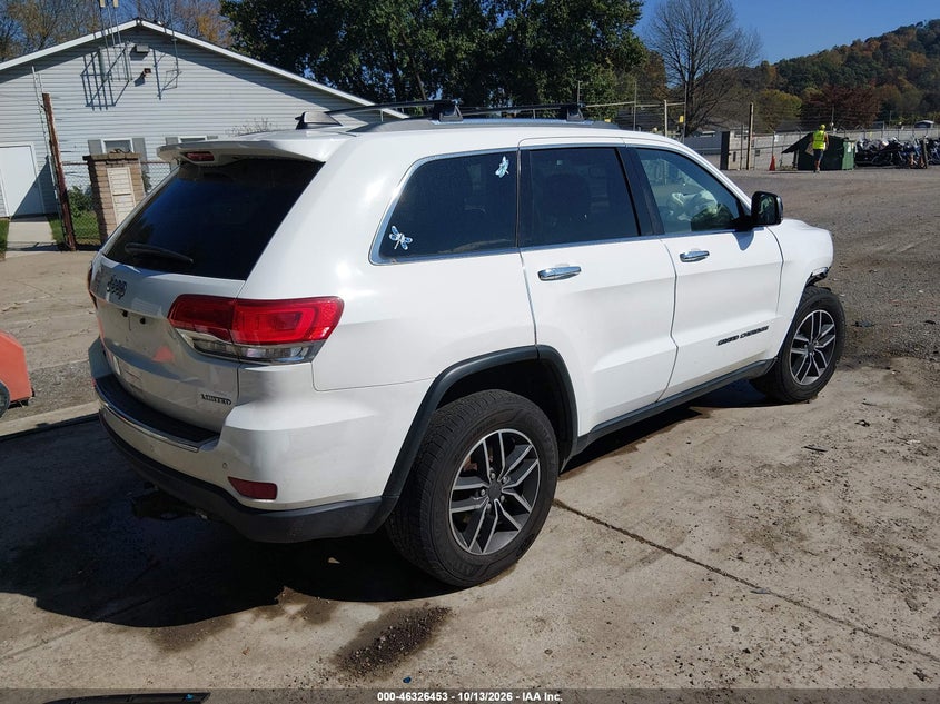 Vin: 1c4rjfbg2kc526522, lot: 46826706, jeep grand cherokee limited 4x4 20194