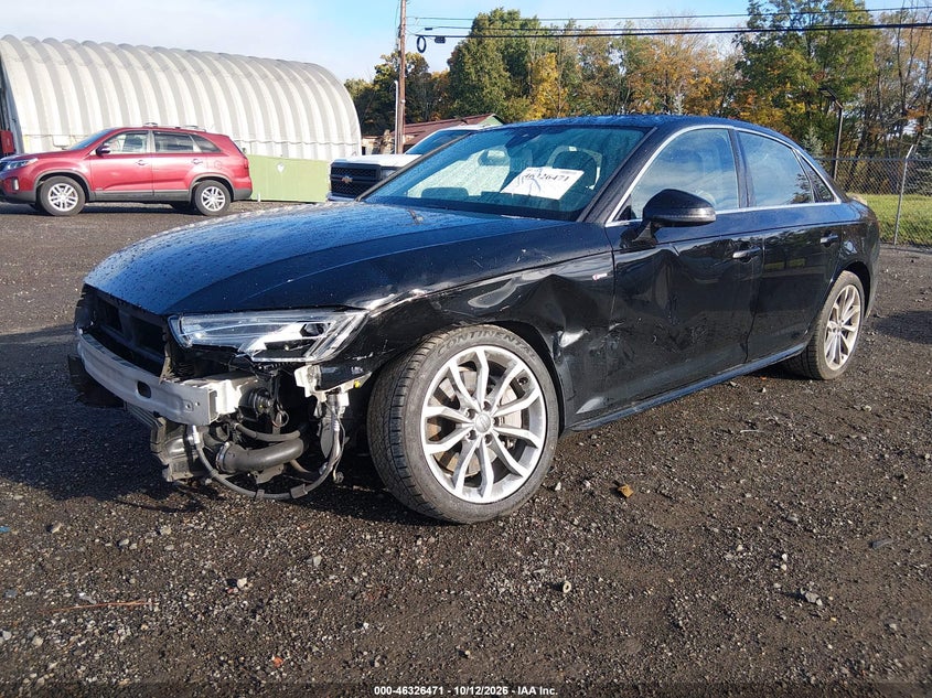 Vin: wauenaf45kn002658, lot: 46826724, audi a4 45 premium 20192