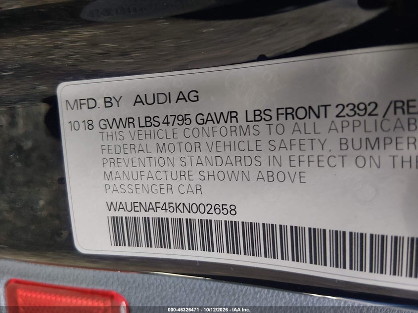 2019 AUDI A4 45 PREMIUM · Фото 9