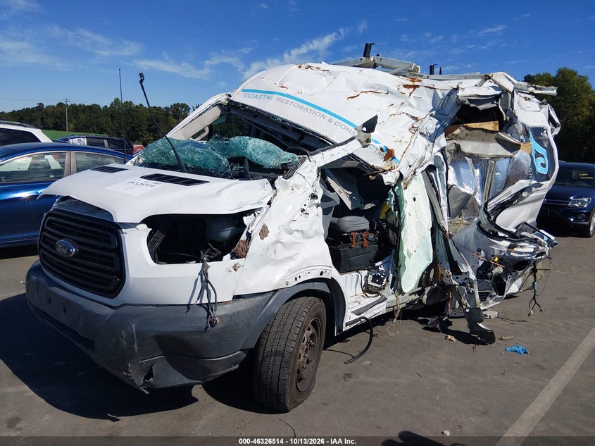 Vin: 1ftyr2cm4gkb50193, lot: 46826767, ford transit-250 20162