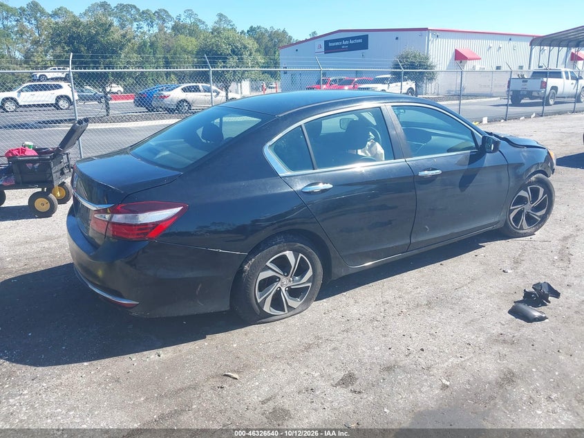 Vin: 1hgcr2f36ha279364, lot: 46826793, honda accord lx 20174