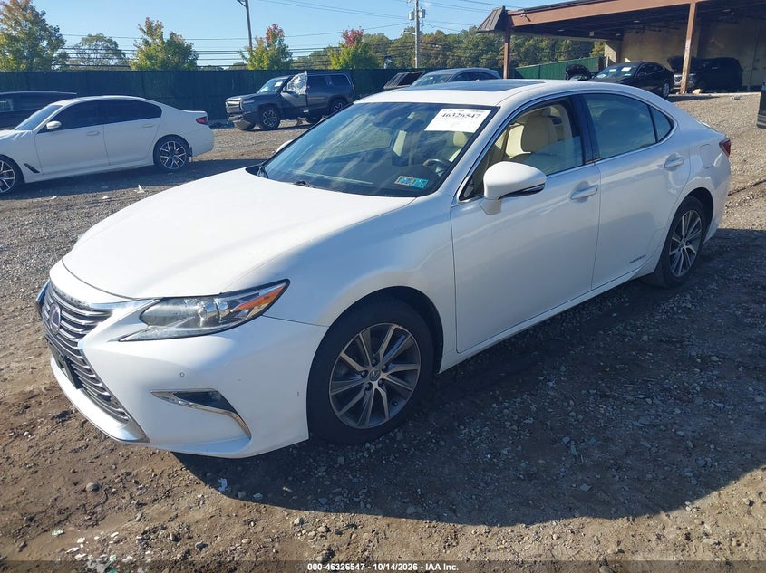 2018 Lexus Es 300H, Затопление, IAAI, VIN JTHBW1GG4J2194035 — фото 2