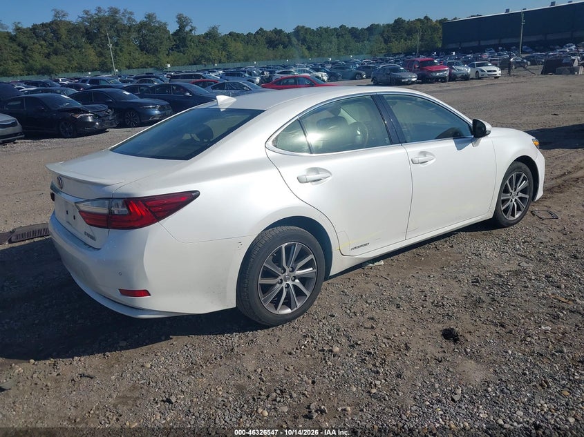 Vin: jthbw1gg4j2194035, lot: 46826800, lexus es 300h 20184