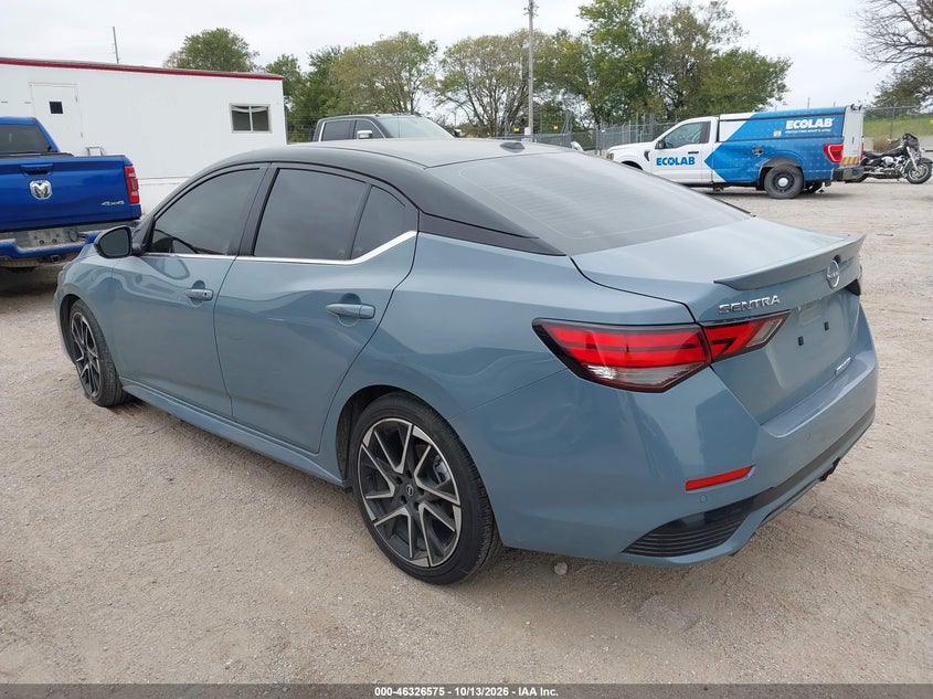 Vin: 3n1ab8dv1ry332635, lot: 46826828, nissan sentra sr xtronic cvt 20243