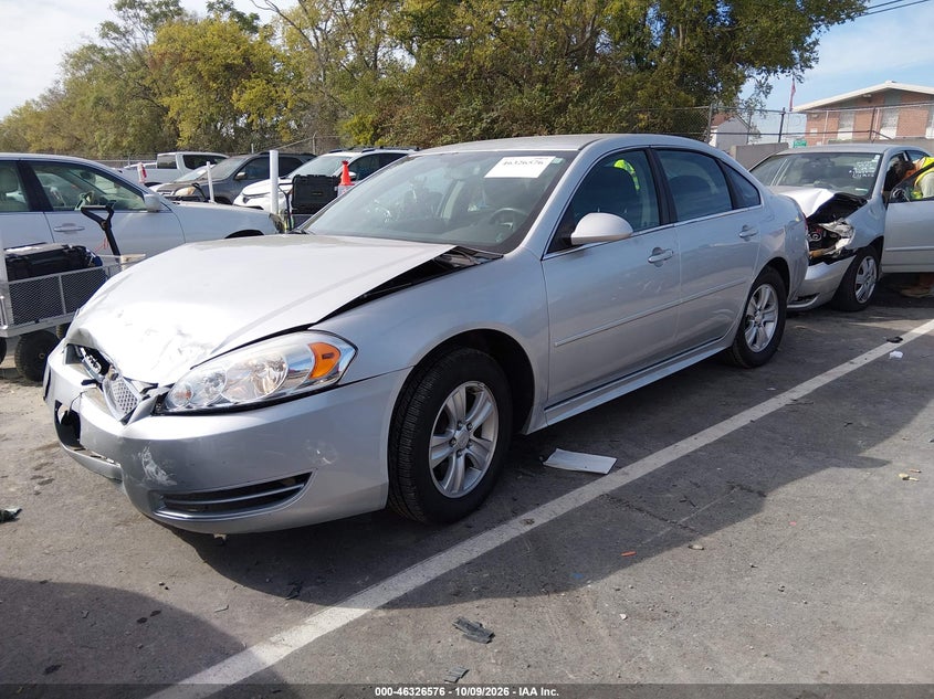 Vin: 2g1wa5e34c1219245, lot: 46826829, chevrolet impala ls 20122