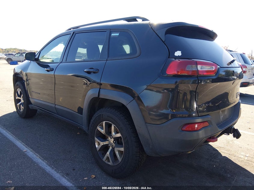 Vin: 1c4pjmbs8ew178678, lot: 46826847, jeep cherokee trailhawk 20143