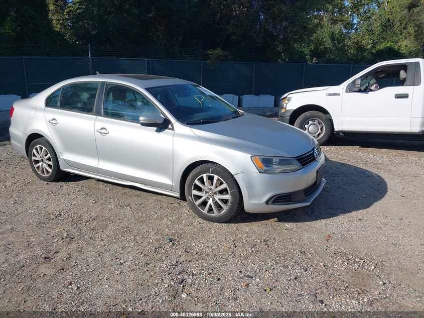 Vin: 3vwdp7aj5cm470715, lot: 46826851, volkswagen jetta 2.5l se 20121