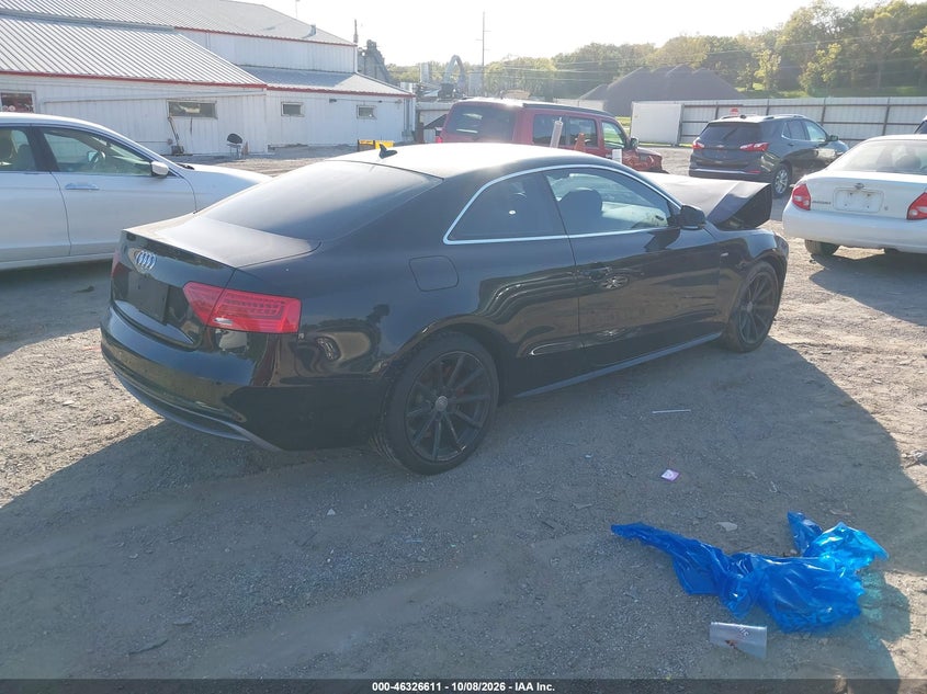 Vin: waumfafr8fa027457, lot: 46826864, audi a5 2.0t premium 20154