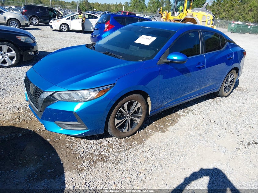 Vin: 3n1ab8cv7my269082, lot: 46826880, nissan sentra sv xtronic cvt 20212