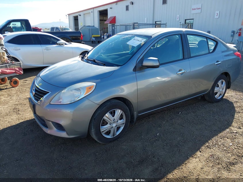 Vin: 3n1cn7ap6dl886307, lot: 46826881, nissan versa 1.6 sv 20132