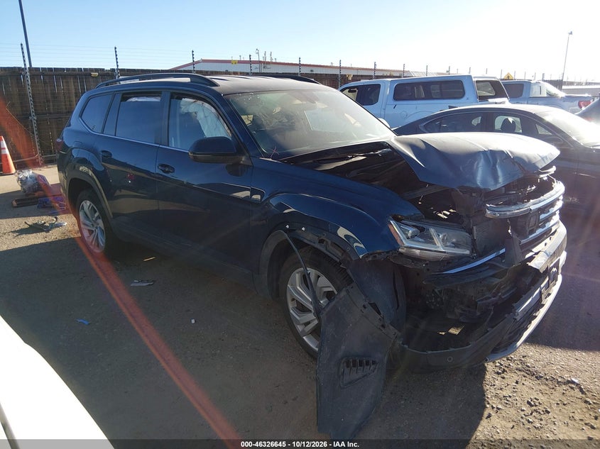 Vin: 1v2hr2ca4mc583278, lot: 46826898, volkswagen atlas 3.6l v6 se w/technology 20211