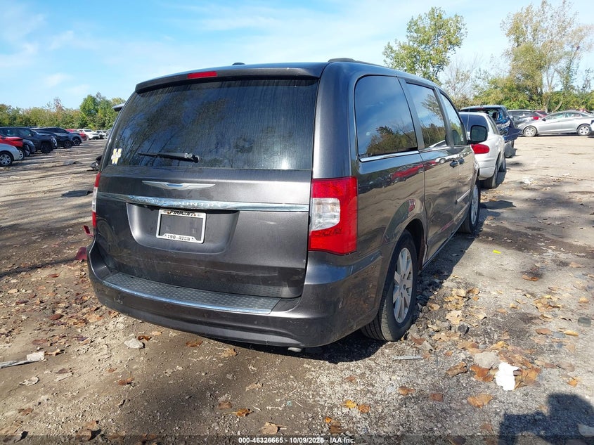 Vin: 2c4rc1bg8fr504910, lot: 46826917, chrysler town & country touring 20154
