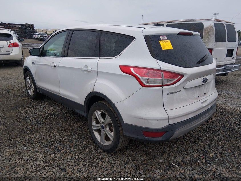Vin: 1fmcu0gx2fub13417, lot: 46826920, ford escape se 20153