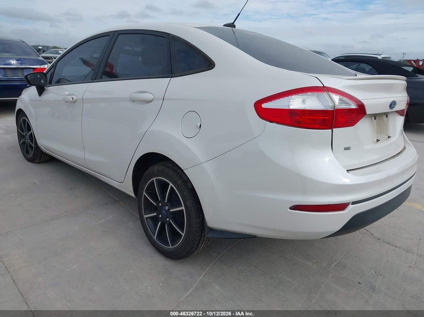 Vin: 3fadp4bj2hm147316, lot: 46826975, ford fiesta se 20173