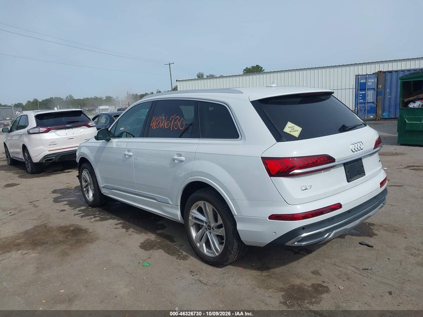 Vin: wa1lxbf72nd020270, lot: 46826982, audi q7 premium plus 55 tfsi quattro tiptronic 20223