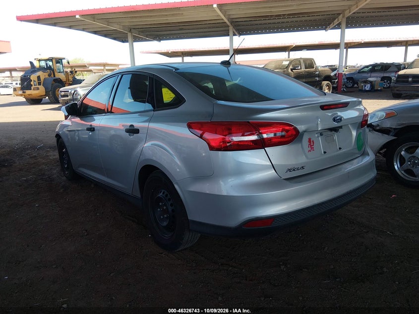 Vin: 1fadp3e25jl322812, lot: 46826996, ford focus s 20183