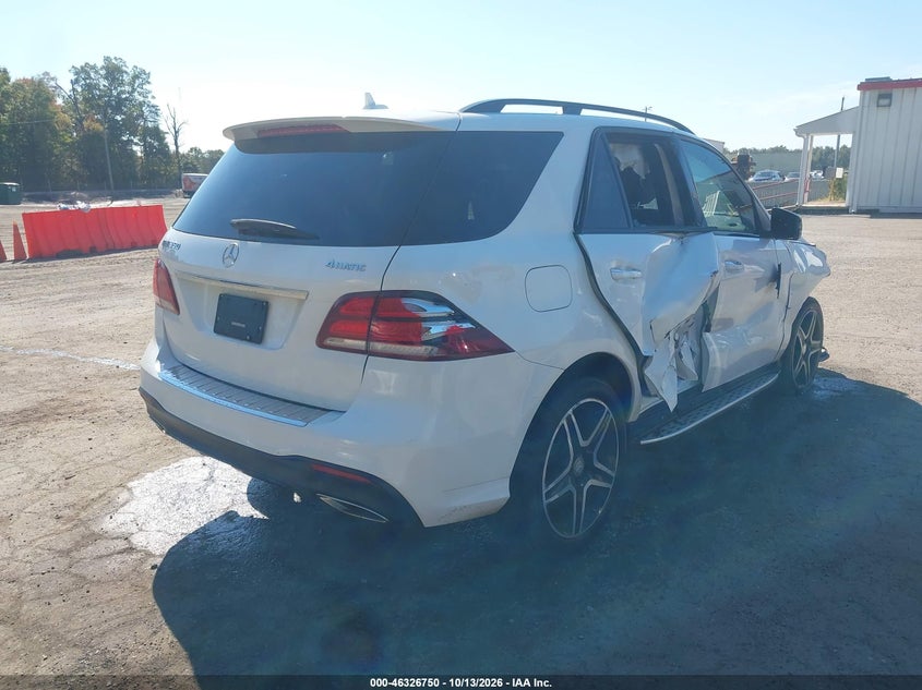 Vin: 4jgda5hb4ga750700, lot: 46827003, mercedes-benz gle 350 4matic 20164
