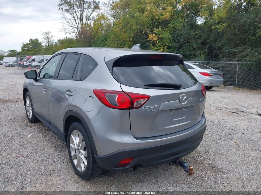 Vin: jm3ke4dy4e0427102, lot: 46827040, mazda cx-5 grand touring 20143