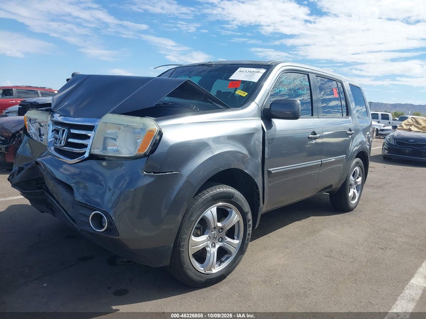 Vin: 5fnyf3h59db017017, lot: 46827061, honda pilot ex-l 20132