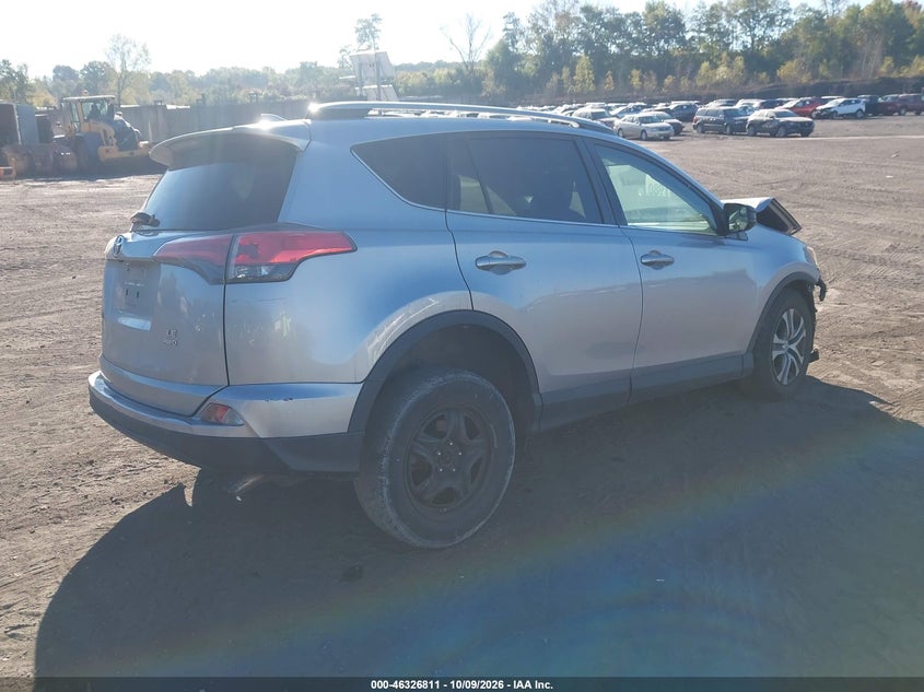 Vin: 2t3bfrev4hw629610, lot: 46827064, toyota rav4 le 20174