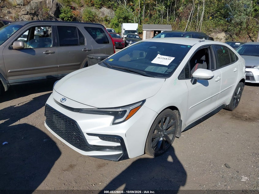 Vin: jtds4mce2p3516798, lot: 46827088, toyota corolla se 20232