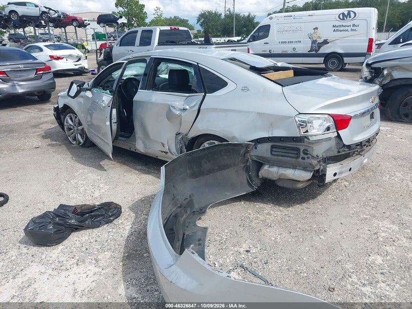 Vin: 1g11z5sa4ku134141, lot: 46827100, chevrolet impala lt 20193