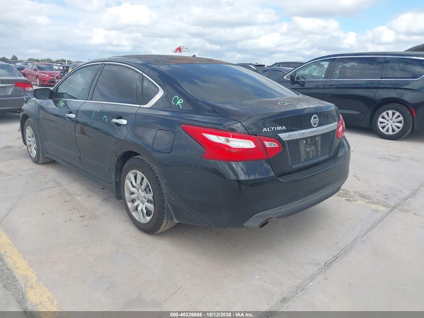 Vin: 1n4al3ap7gc166653, lot: 46827119, nissan altima 2.5 s 20163