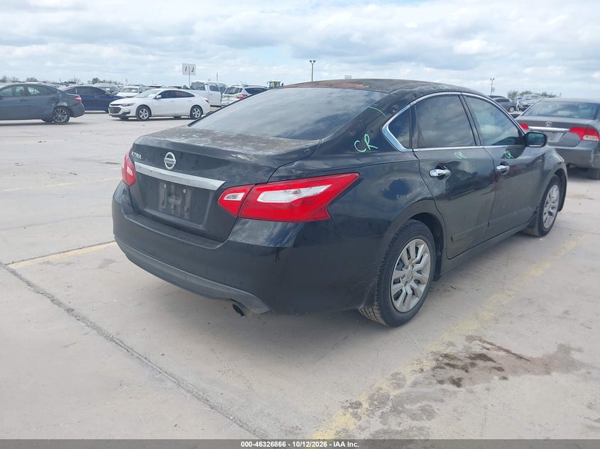 Vin: 1n4al3ap7gc166653, lot: 46827119, nissan altima 2.5 s 20164