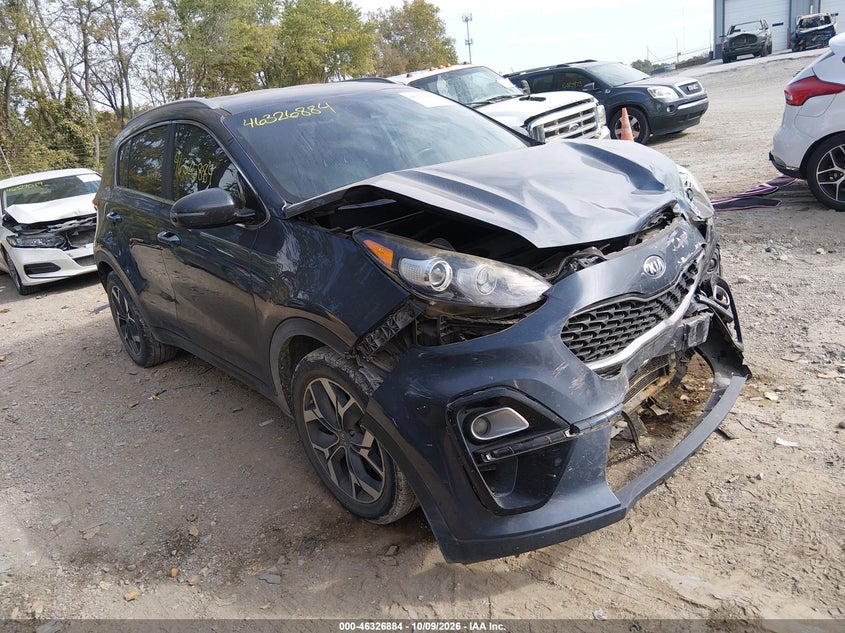 Vin: kndpn3ac9l7724257, lot: 46827137, kia sportage ex 2020 img_1