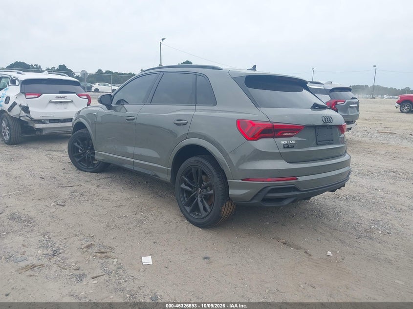 Vin: wa1decf35r1203764, lot: 46827146, audi q3 premium 45 tfsi s line quattro tiptronic 20243