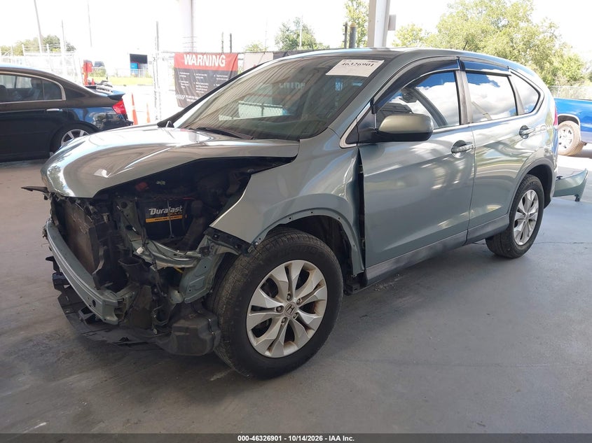 2012 Honda Cr-V Ex, Right Side, IAAI, VIN 2HKRM3H57CH501603 — photo 2