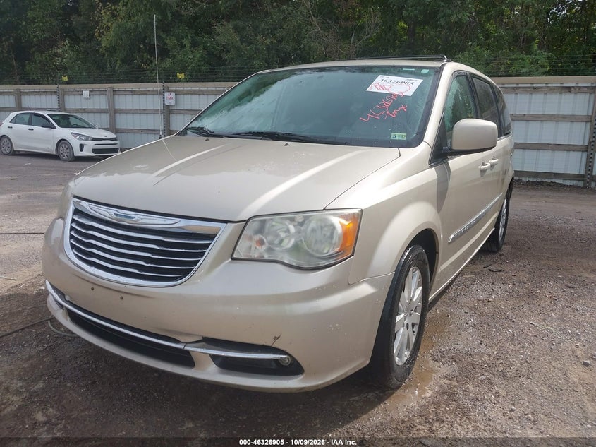 Vin: 2c4rc1bg0er445804, lot: 46827158, chrysler town & country touring 20142