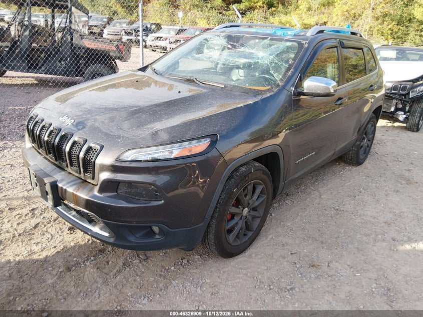 Vin: 1c4pjmds4fw681705, lot: 46827162, jeep cherokee limited 20152