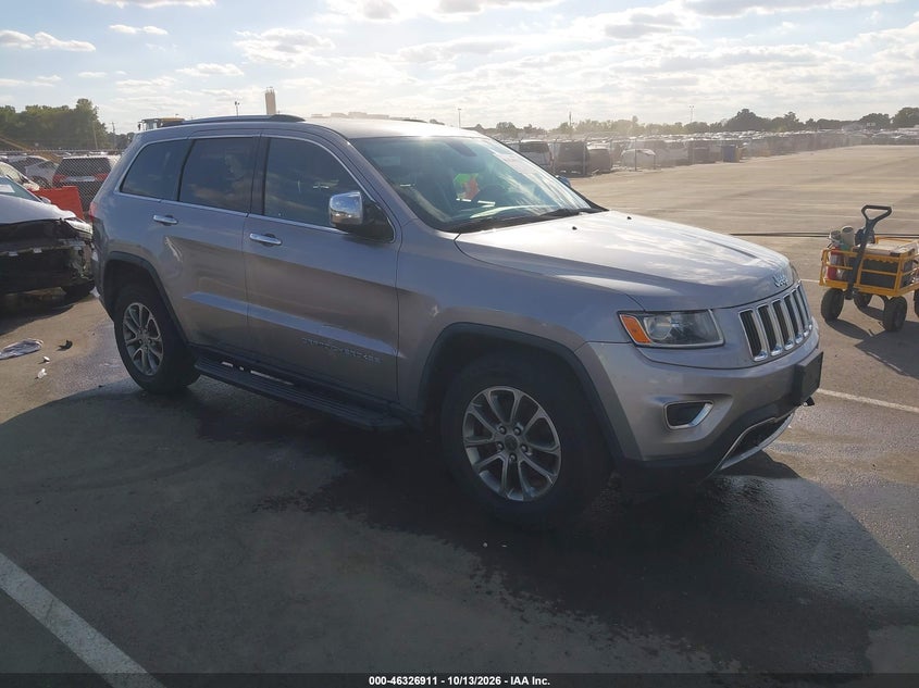 Vin: 1c4rjfbg2ec199513, lot: 46827164, jeep grand cherokee limited 20141