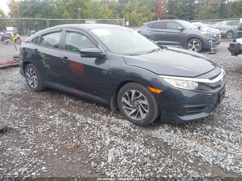 Vin: 19xfc2f76je204716, lot: 46827168, honda civic ex 2018 img_1